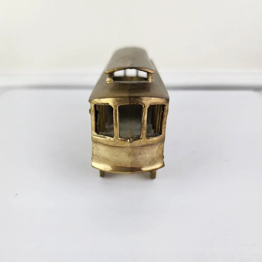 Brass San Francisco Cable Car Working Wheels - Picture 4 of 7